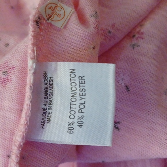 4/$40 Pink Floral Tee - Size 3X - Picture 6 of 6